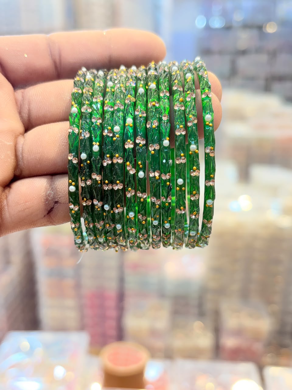glass raindrop bangles glass raindrop bangles
